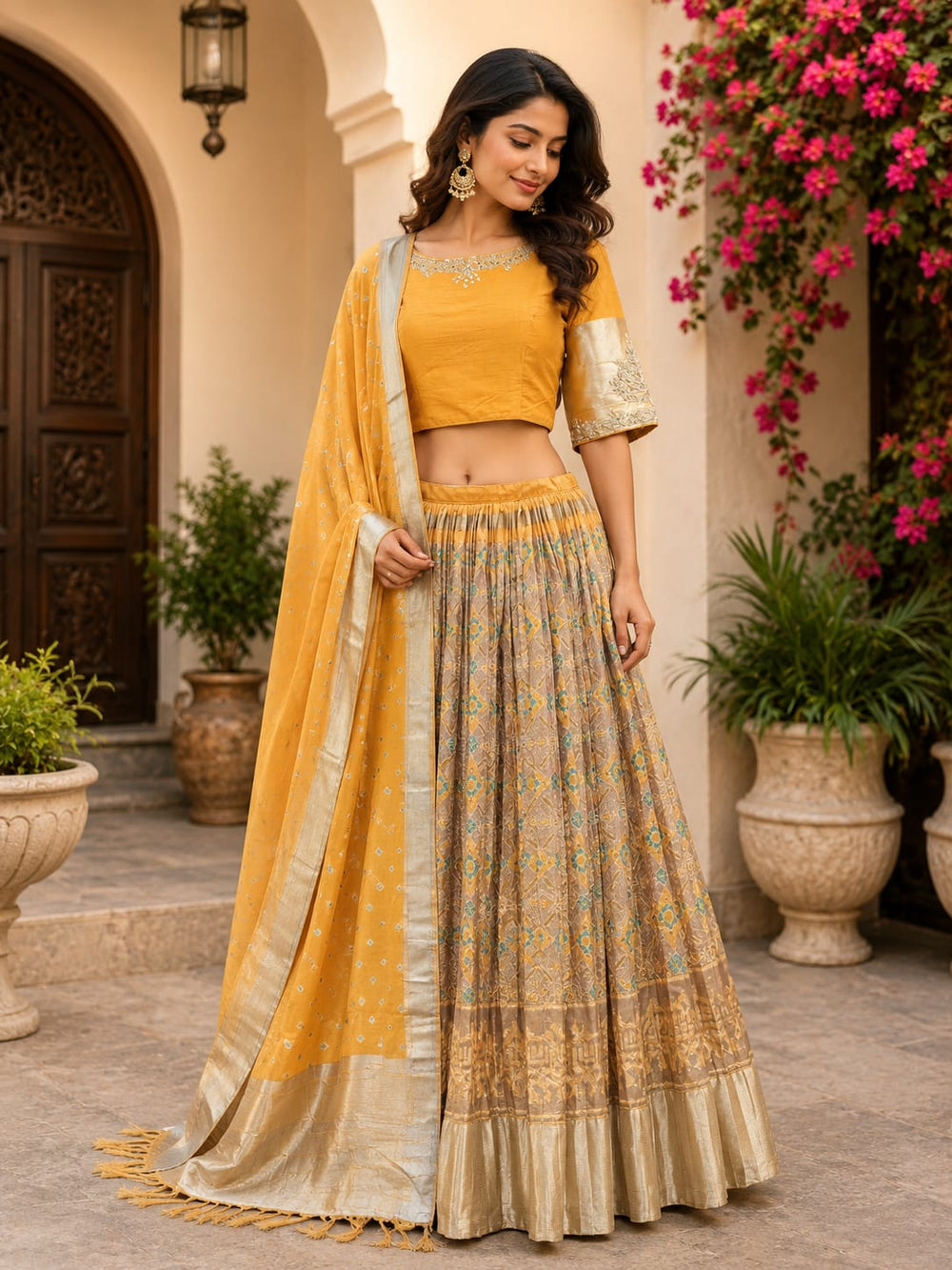 Patola Printed Lehnga